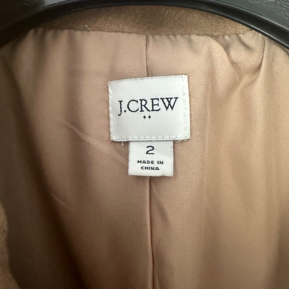 J. Crew wool cocoon coat 2 - Picture 2 of 4